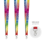 Satin Pre-branded Lanyard- Sample 