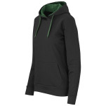 Ladies Solo Hooded Sweater