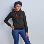 Ladies Solo Hooded Sweater