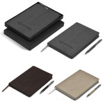 Oakridge Soft Cover Notebook & Pen Set