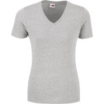 Ladies Michigan Melange V-Neck T-Shirt