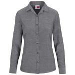 Ladies Long Sleeve Oxford Shirt