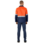 Traffic Premium Two-Tone Hi-Viz Reflective Jacket