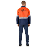 Traffic Premium Two-Tone Hi-Viz Reflective Jacket