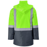 Hazard Padded Two-Tone Hi-Viz Reflective Jacket