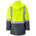 Hazard Padded Two-Tone Hi-Viz Reflective Jacket