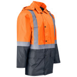 Hazard Padded Two-Tone Hi-Viz Reflective Jacket