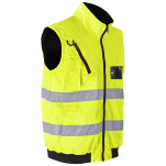 Techno Padded Hi-Viz Reflective Bunny Jacket