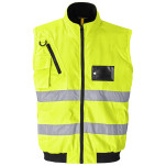 Techno Padded Hi-Viz Reflective Bunny Jacket