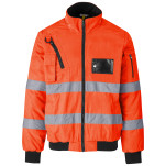 Techno Padded Hi-Viz Reflective Bunny Jacket