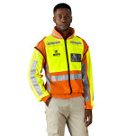 Metro Two-Tone Hi-Viz Reflective Zip-Off Jacket