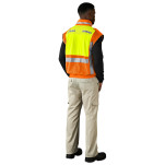 Metro Two-Tone Hi-Viz Reflective Zip-Off Jacket