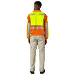 Metro Two-Tone Hi-Viz Reflective Zip-Off Jacket