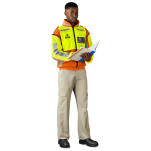 Metro Two-Tone Hi-Viz Reflective Zip-Off Jacket