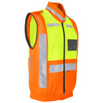 Metro Two-Tone Hi-Viz Reflective Zip-Off Jacket