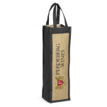 Bordeaux Jute Wine Tote