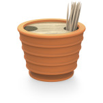 Andy Cartwright Toothpick Holder & Dispenser