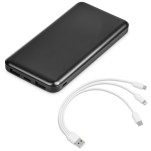 Kingpin Black Compact 5000mAh Power Bank Set