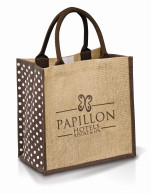 Polka Jute Tote