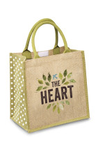 Polka Jute Tote