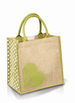 Polka Jute Tote