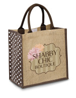 Polka Jute Tote
