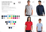 175g Ladies Classic Pique Knit Polo