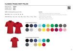 175g Ladies Classic Pique Knit Polo