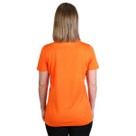 Ladies Matrix Polo - Orange/graphite