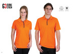 Ladies Matrix Polo - Orange/graphite