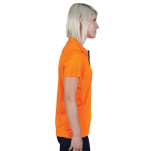 Ladies Matrix Polo - Orange/graphite