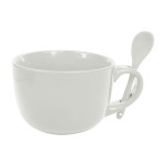 Soup Mug with 1 colour pad print