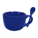 Soup Mug with 1 colour pad print