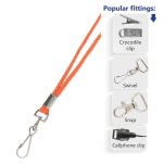 Cord Lanyard unbranded with spilt ring