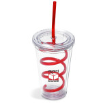 Malibu Tumbler & Twisty Straw Tumbler