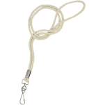 Cotton Cord Lanyard with 1 colour