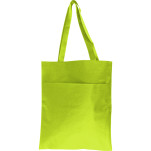 Shoulder Shopper Bag with Pocket + 1 Col