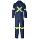 Trade Polycotton Conti Suit - Reflective Arms, Legs & Back - Yellow Tape