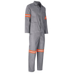 Trade Polycotton Conti - Suit Reflective Arms, Legs & Back - Orange Tape