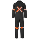 Trade Polycotton Conti - Suit Reflective Arms, Legs & Back - Orange Tape