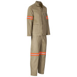 Trade Polycotton Conti - Suit Reflective Arms, Legs & Back - Orange Tape