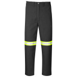 Trade Polycotton Pants - Reflective Legs - Yellow Tape