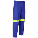 Trade Polycotton Pants - Reflective Legs - Yellow Tape