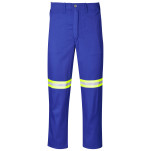 Trade Polycotton Pants - Reflective Legs - Yellow Tape