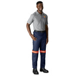 Trade Polycotton Pants - Reflective Legs - Orange Tape