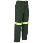 Site Premium Polycotton Pants - Reflective Legs - Yellow Tape