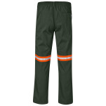 Site Premium Polycotton Pants - Reflective Legs - Orange Tape