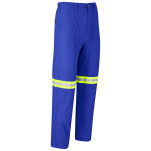 Artisan Premium 100% Cotton Pants - Reflective Legs - Yellow Tape