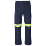 Artisan Premium 100% Cotton Pants - Reflective Legs - Yellow Tape