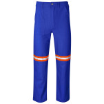 Artisan Premium 100% Cotton Pants - Reflective Legs - Orange Tape